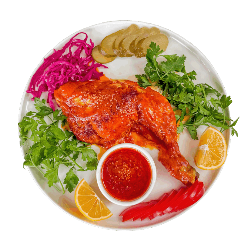 ZereshkPolo with Traditional Chicken